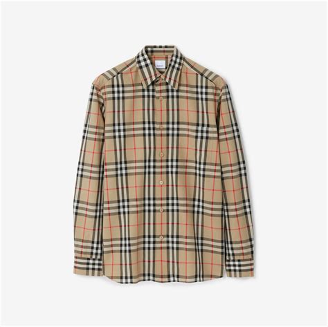 rüschenhemd burberry|Burberry checked cotton mini.